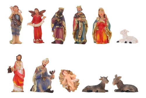 Decoraciones Navideñas Conjunto De La Natividad Figuras