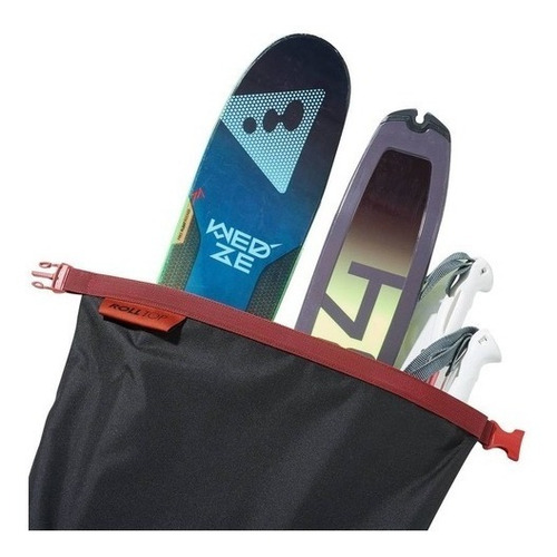 Funda Bolso Ski Snowboard Loop Negra Universal Hasta 2mts Diseño De La Tela Liso