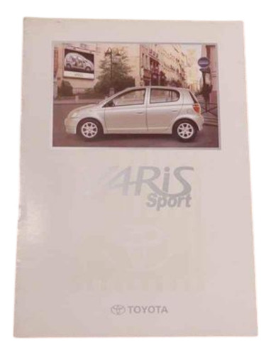 Catálogo Folleto Toyota Yaris Sport Mk1 1999 Impreso Chile