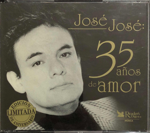 José José 5 Cds. 35 Años De Amor. Readers Digest.