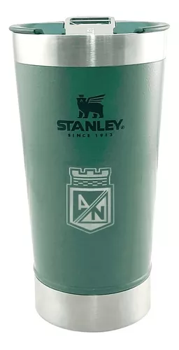 VASO STANLEY C/ DESTAPADOR BEER PINT VERDE 473 ML