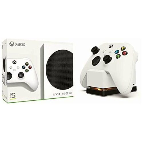 Consola Xbox Series S + Powera Estación De Carga Para Xbox