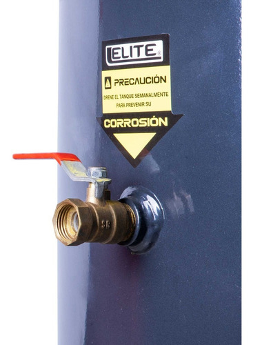 Imagen 7 de 8 de Compresor De Aire De Polea 3.0 Hp 180 Litros 130 Psi
