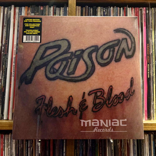 Poison Flesh & Blood Edicion Vinilo Color