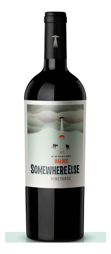 Vino Somewhere Else Malbec X6 Envio Gratis 750cc San Juan