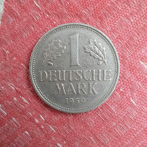 Moneda De 1 Marco Año 1950