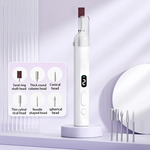 Lima Pulidor Uña Manicura Pedicura Casa Elctrico Recarga Usb