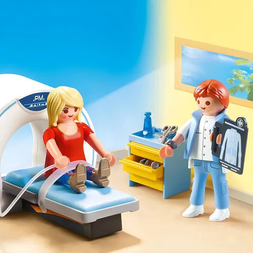Playset para muñecas y muñecos Playmobil City Life Doctor 70196 Sala Radiologia
