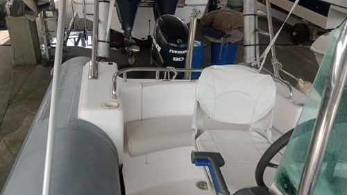 Bote Flexboat Sr 500 C/ Motor E-tec De 90 Hp 2009 Ñ Zefir