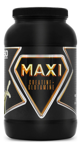 Maxi Creatina + Glutamina 1 Kg 50 Servicios Natural