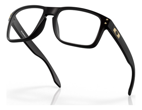 Gafas Oakley Holbrook Black Gold OX8156L de 08-56 grados, color negro
