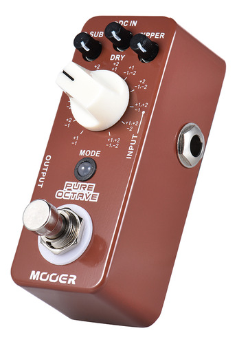 Pedal De Efectos Octave Pure Mooer 11, Minipedal De Efectos