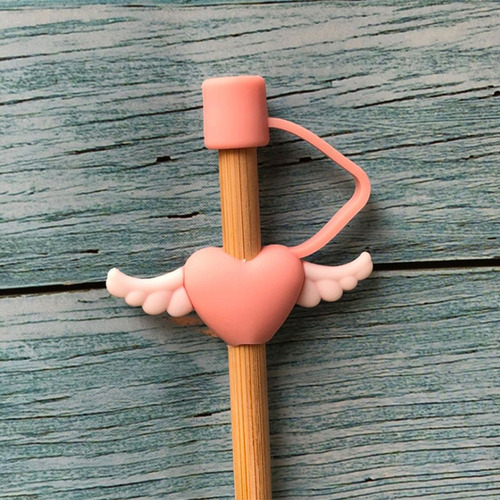 15 Fundas De Silicona Para Pajitas Reutilizables