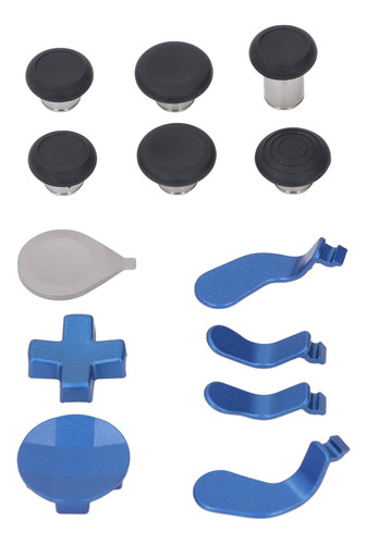 Juego De Palancas Blue Controller De Acero Inoxidable Y Goma