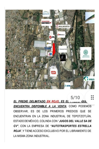 Imagen 3 de 7 de Terreno Industrial , Comercial & Habitacional