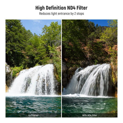 Kit De Filtros De Lentes Neewer Uv, Cpl Y Nd4 De 82 Mm Con B