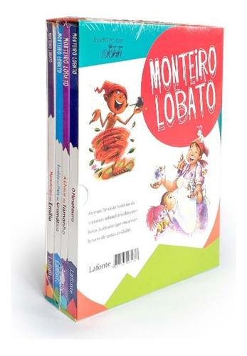 Box -  -  - Monteiro Lobato -04 Vols. - As Aventuras No Sítio Do Picapau Amarelo