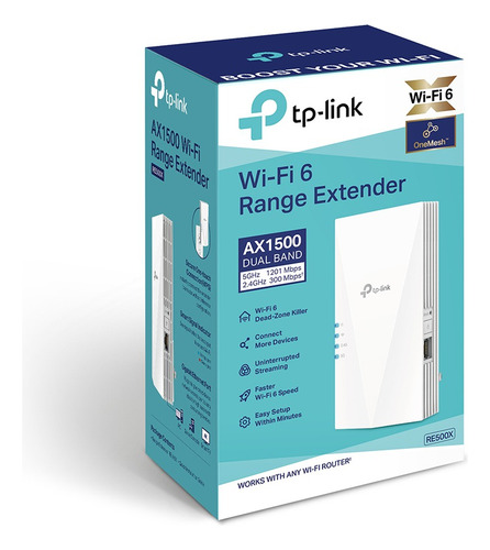 Extensor De Red Wi-fi Doble Banda Re500x Tp-link