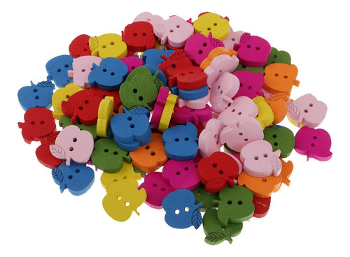 2 X 100 Piezas 2 Agujeros Botones De En Apariencia De Lindo