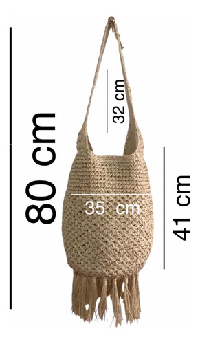 Bolsa Playa Moda Tejida. Bolsa Boho Rafia Al Hombro Borlas