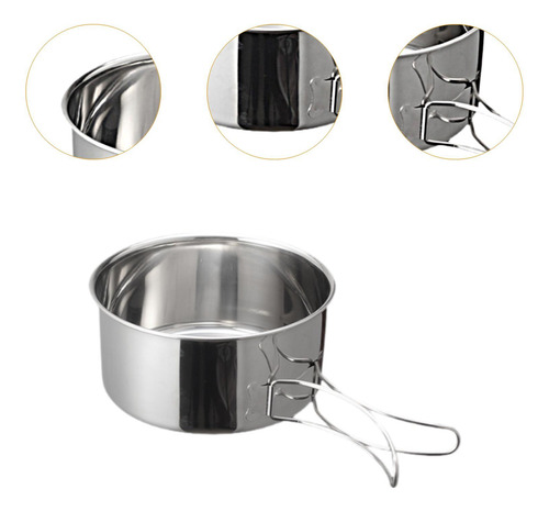 Pot De Campamento Pot De Cocina Con Mango De Stockpot Para