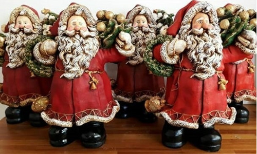 Papai Noel Peça Decorativa - 35 Cm Brasil De Todos Os Santos