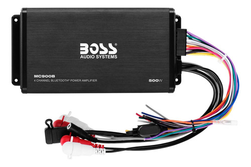 Amplificador De 4 Canales Mc900b De Boss Mc900b Para Atv Utv