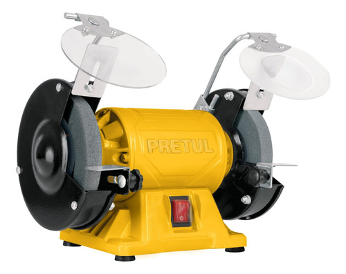 Miniesmeril De Banco Pretul Eba-5p De 60 hz Amarillo 120 W