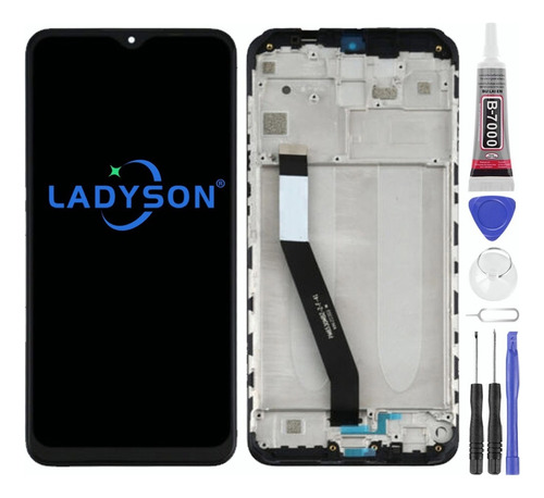 P-m Pantalla Lcd C/marco Para Xiaomi Redmi 9 M2004j19c
