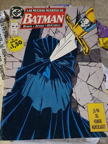Las Muchas Muertes De Batman Dc Comic Nro 9 