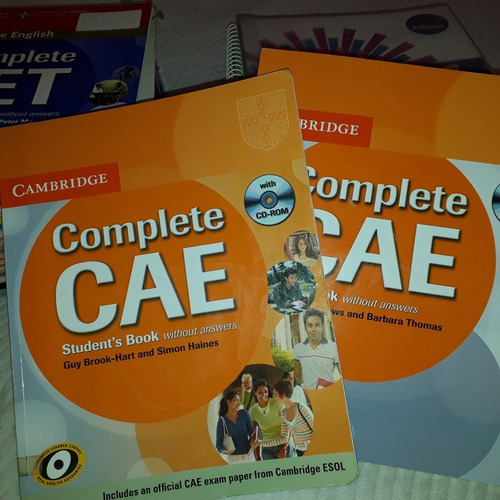 Complete Cae Sb Y Wb Without Answers (2009) Ambos Con Cd Rom