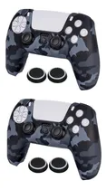 Comprar Dos Fundas Protectoras Controles Ps5 Camufladas Combo X 2
