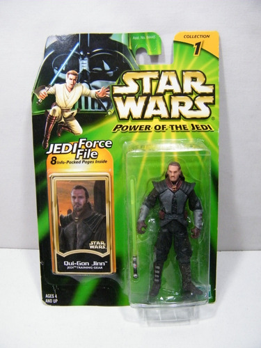 Qui Gon Jinn Jedi Training 3.75 Potj Star Wars Hasbro