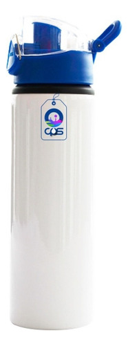 Tiri Botella Deportiva 750ml Tapa Con Seguro Para Sublimar
