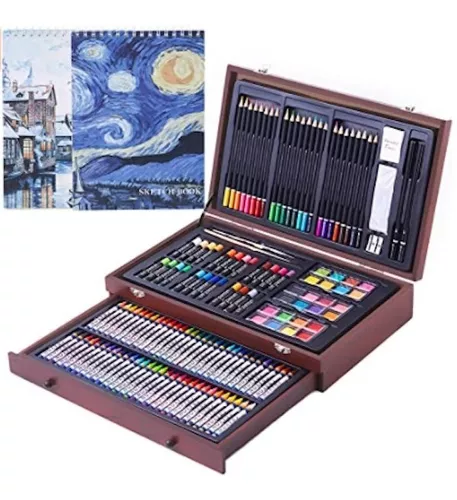 Kit de Arte Maletín Metálico con Óleos 145 AZUL – Fanciful Store