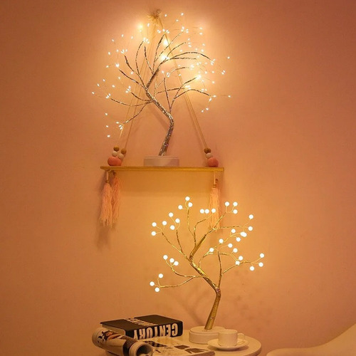 Lámpara Árbol De La Vida Navidad Bonsai - Luces Led - 50cm