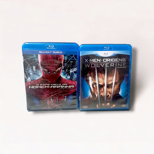 Blu-ray O Espetacular Homem Aranha + X-men Origens Wolverine