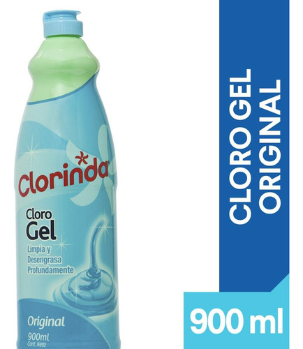 Cloro En Gel Clorinda Original 900 Ml