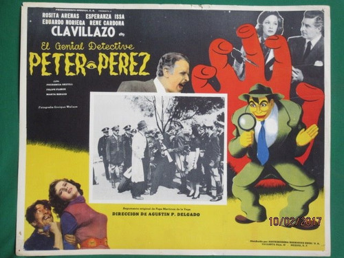 Clavillazo El Genial Detective Peter Perez Cartel De Cine