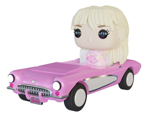 Funko Pop Barbie Movie Corvette No Oficial Custom