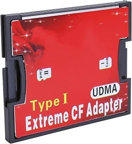Adaptador De Lector De Tarjetas Micro Sd/sdxc Tf A Cf Tipo 1