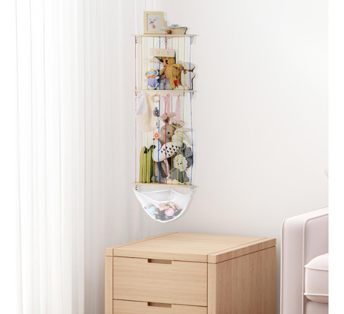 De Pared De Madera Para Juguetes Estanterías Flotantes Para