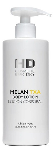  Emulsión Aclarante Para Cuerpo Hd Cosmetic Efficiency Hd Melantxa Loción Corporal En Dosificador 400ml