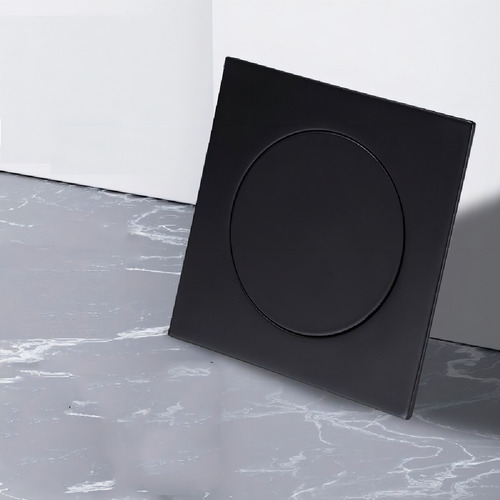 Ralo Inteligente Para Piso 10 Cm X 10 Cm - Tipo Click Preto Nitro Metais