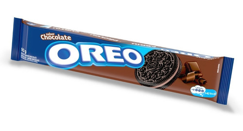 Imagem 4 de 7 de Biscoito Recheado Chocolate Oreo 90g