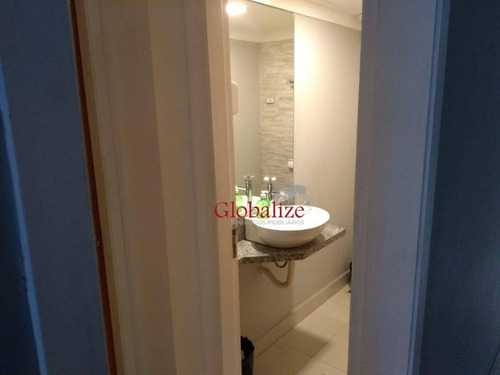 Conjunto Para Alugar, 16 M² Por R$ 1.450,00/mês - Boqueirão - Santos/sp - Cj0003