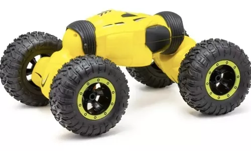 Carrinho Controle Remoto 4x4 Monster Truck Twistcar Gira Rc Cor