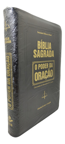 Bíblia Sagrada O Poder Da Oração | R. R. Soares | Índice Impresso | Capa Preta
