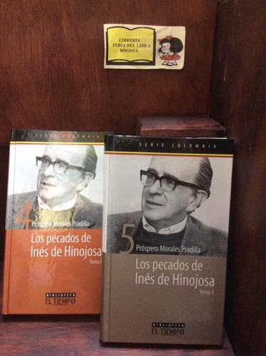 Los Pecados De Inés De Hinojosa -2 Tomos - Novela Colombiana
