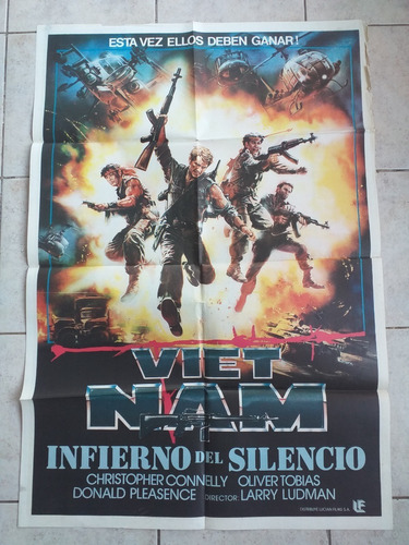 Afiche Cine - Viet Nam Infierno Del Silencio *